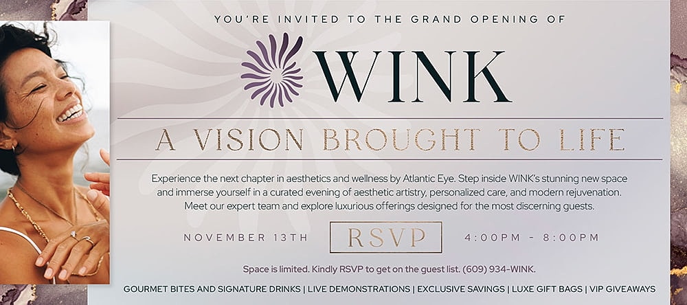 Close-up of woman's eyes and face.